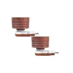 elegant wooden kapoor dani for home temple aromatic camphor burner set of 2