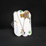 Unicorn Pendant Necklace | Colorful Charm for Girls & Women | Silver Tone Chain | Gift for Birthday & Friendship | Especially For You Card